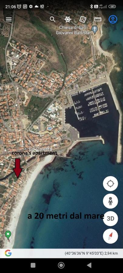 Corona'S Apartment- Fronte Spiaggia La Caletta Eksteriør billede